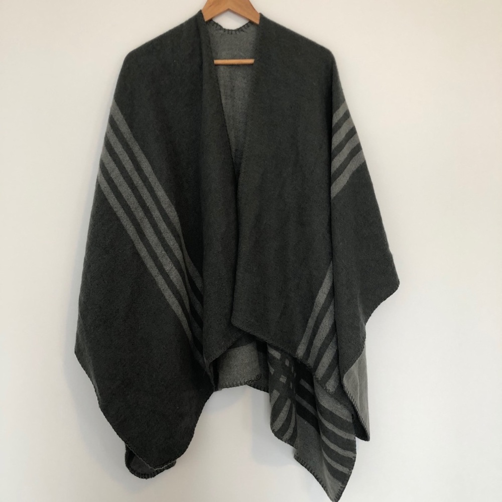 Grey Long Scarf